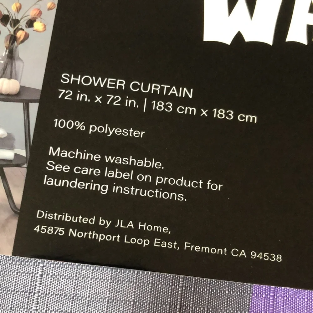 Halloween Creatures Shower Curtain - Gray, Green, Purple